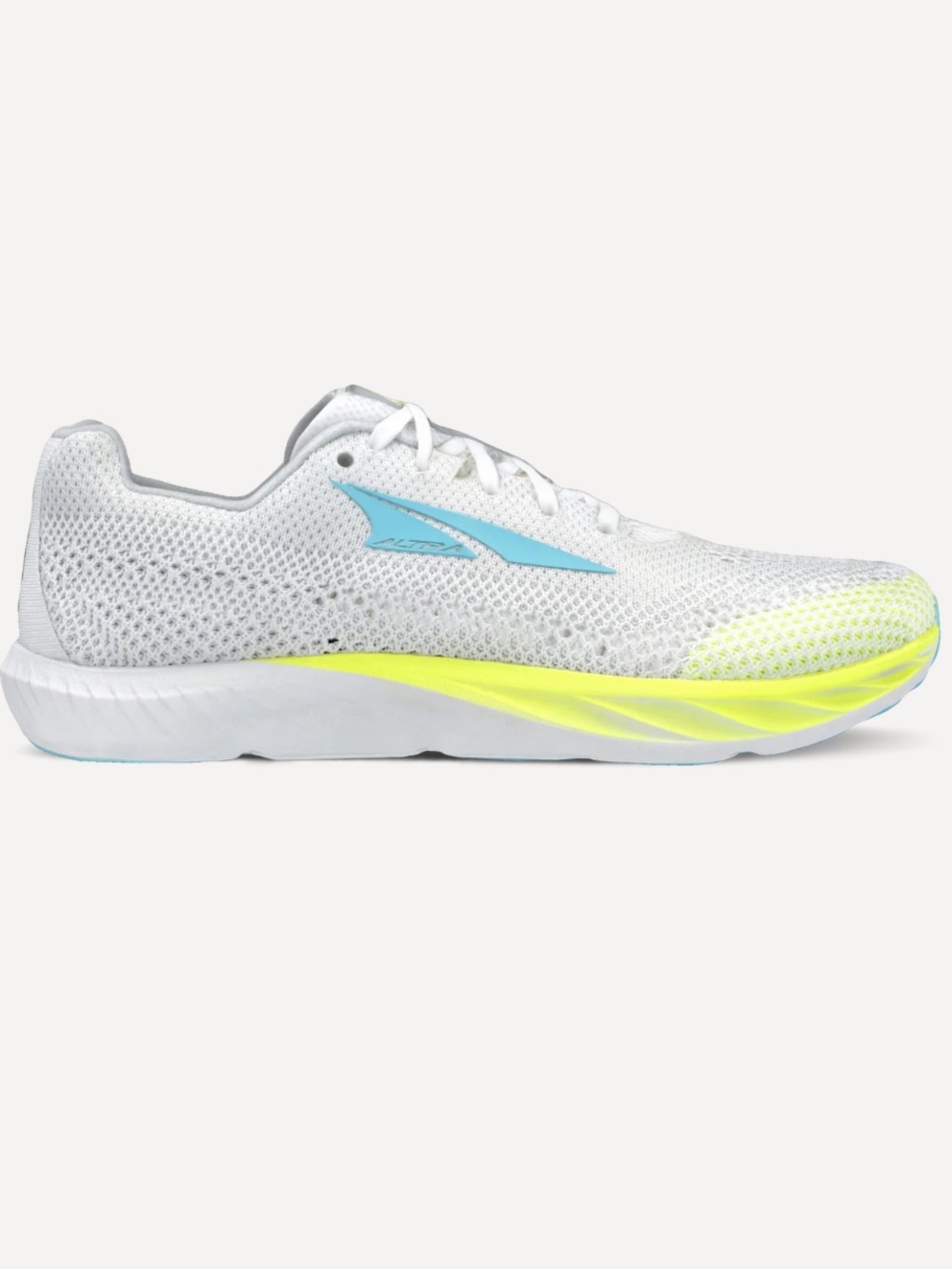 Altra Escalante Racer 2 White/Blue/Yellow Women's Running Shoes Size 9.5